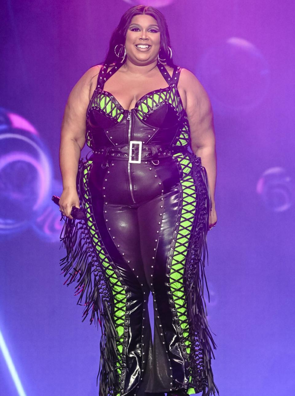 Lizzo performs on Day 2 of BottleRock Napa Valley Music Festival at Napa Valley Expo