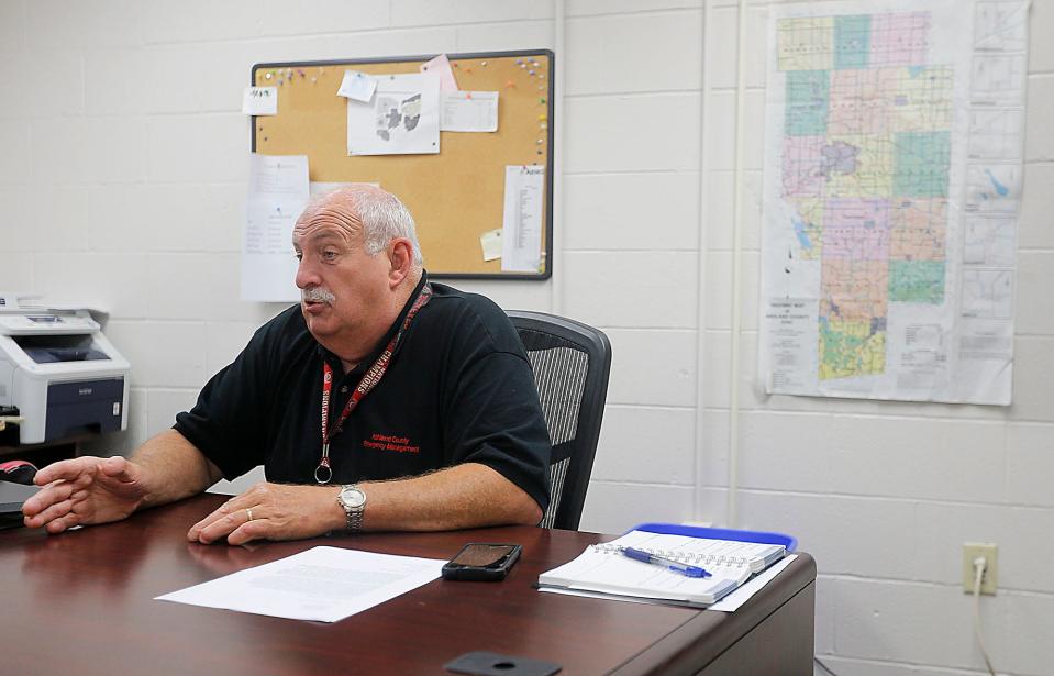 Mark Rafeld has retired after 15 years as Ashland County's EMA director. Commissioners are considering appointing the sheriff to fill in temporarily while they look for a replacement.