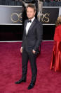 Jason Clarke arrives at the Oscars in Hollywood, California, on February 24, 2013.