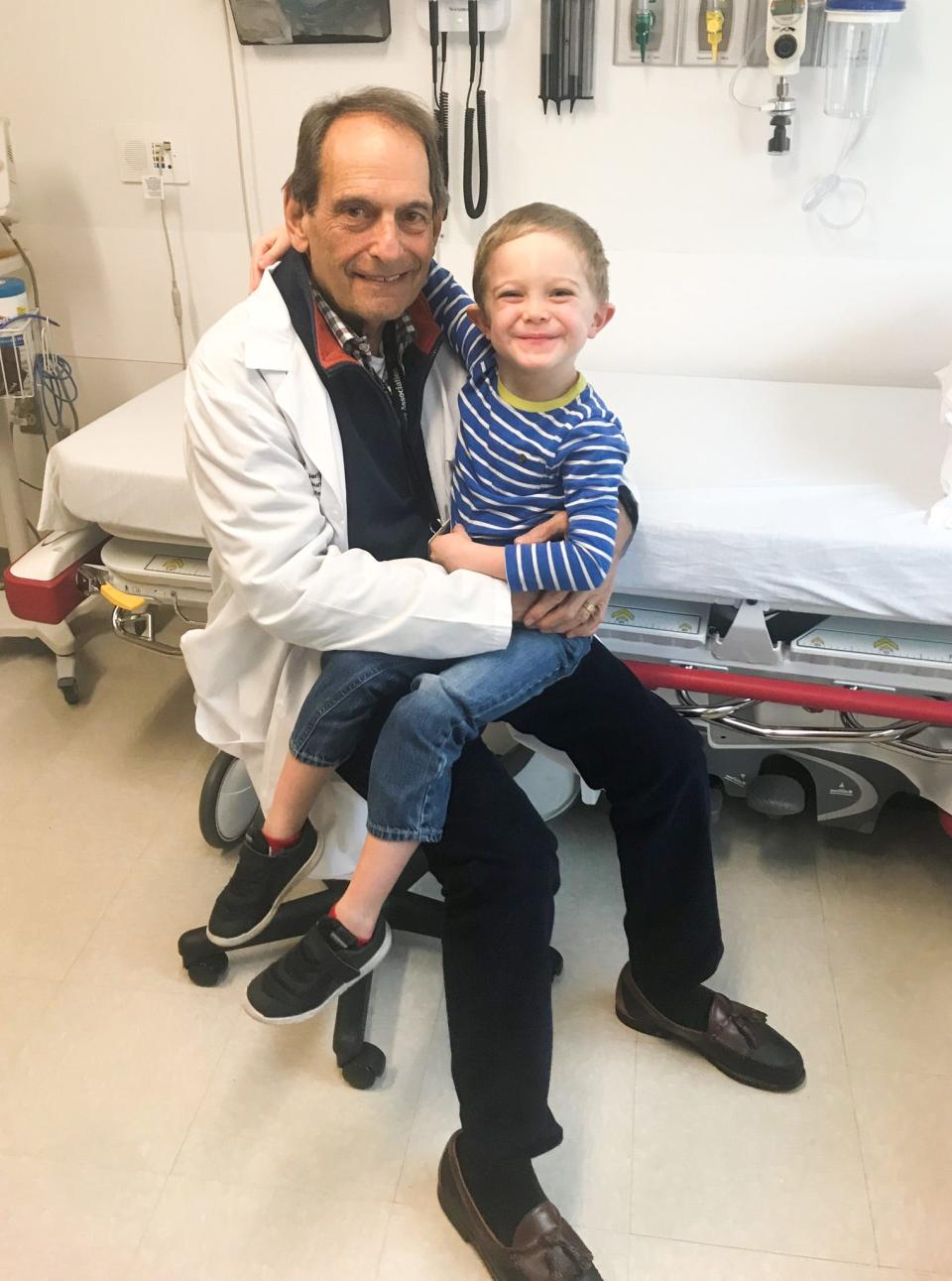 Nationwide Children’s Hospital neurologist Dr. Jerry Mendell, began seeing patient Connor Stoll after he was diagnosed with Duchenne muscular dystrophy at the age of 5. More than five years after receiving gene therapy, Connor has maintained his muscle strength.