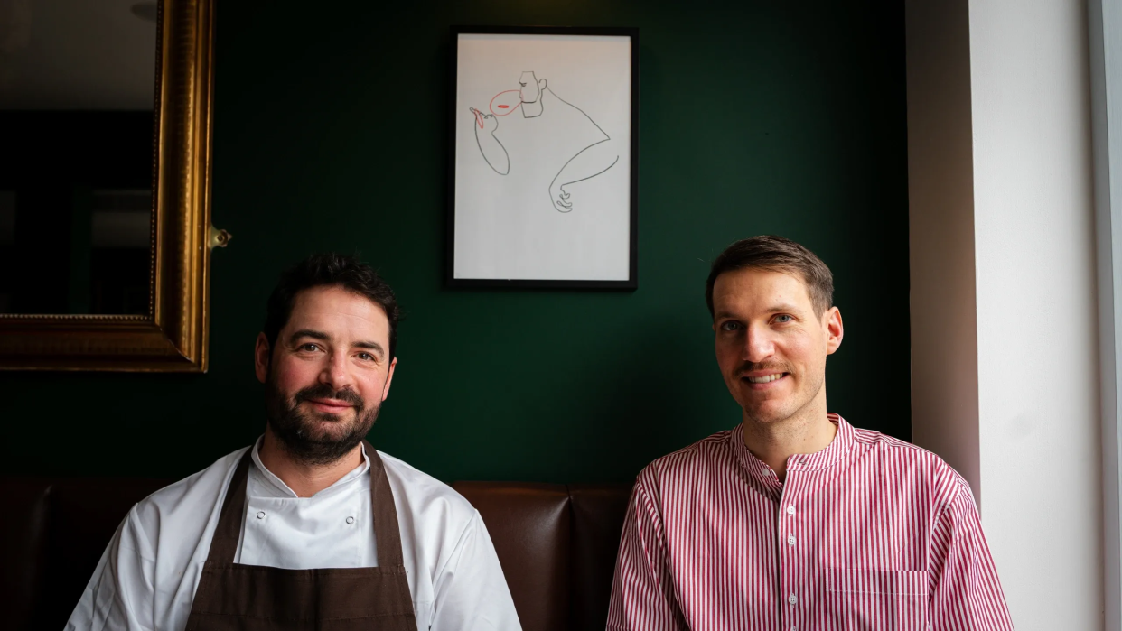 Bavette owners Sandy Jarvis and Clement Cousin 