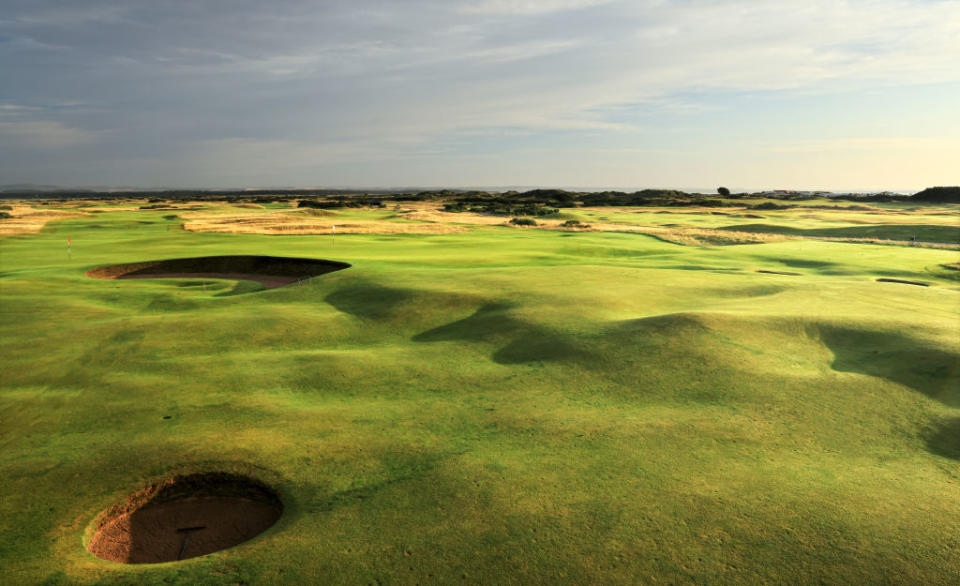 The par-4 3rd pictured at St Andrews