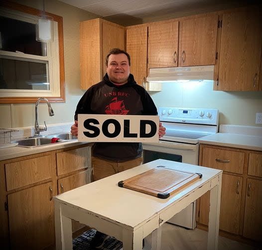 Christian Clow searched for about three years before finding his first home in Summerside. 