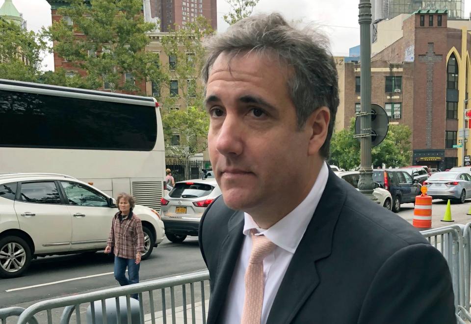 Michael Cohen pleaded guilty to&nbsp;lying to Congress about the timing and extent of his discussions about a Russian real estate deal during President Donald Trump&rsquo;s 2016 campaign. (Photo: THE ASSOCIATED PRESS)