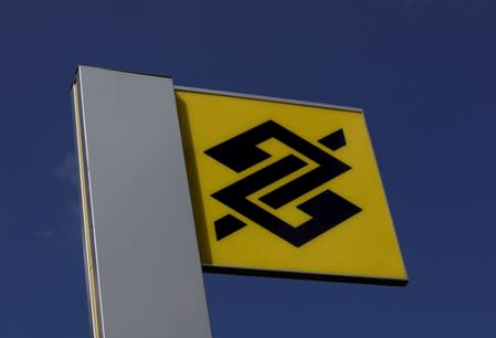 FILE PHOTO: The Banco do Brasil logo is seen outside a bank office in Sao Paulo