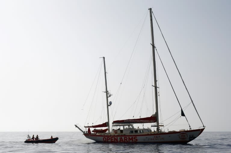 Proactiva accuses Libyan coastguards of having saved the rest of the migrants on board the dinghy but not the two women and the child