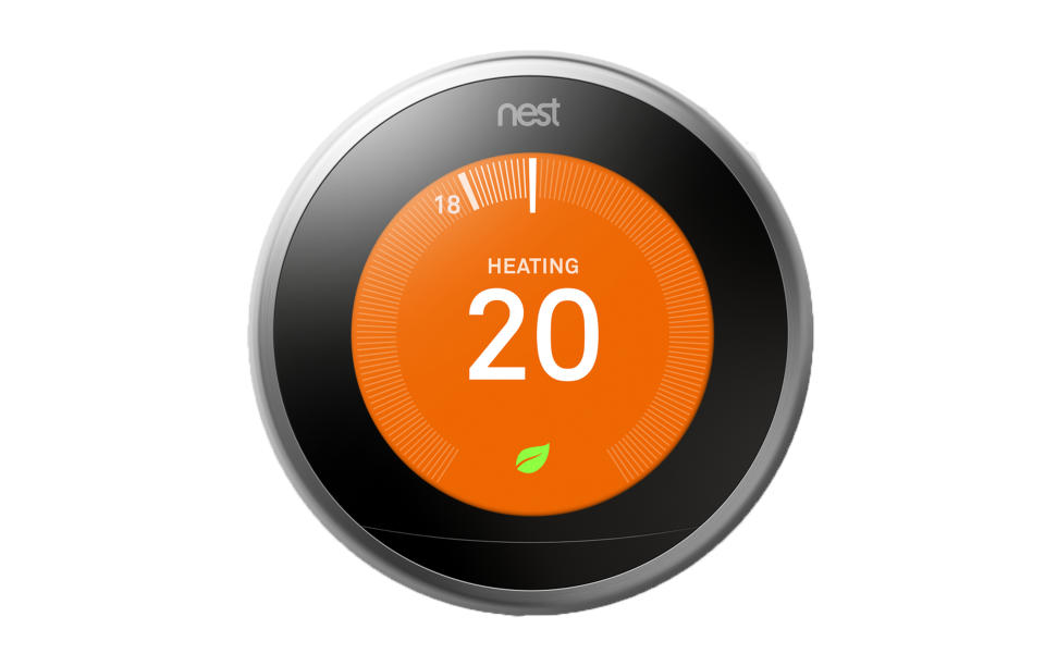 <p><a rel="nofollow noopener" href="https://www.currys.co.uk/gbuk/smart-tech/smart-tech/smart-home/nest-learning-thermostat-3rd-generation-silver-10141089-pdt.html" target="_blank" data-ylk="slk:Currys PC World, £199;elm:context_link;itc:0;sec:content-canvas" class="link "><i>Currys PC World, £199</i></a><br><br></p>