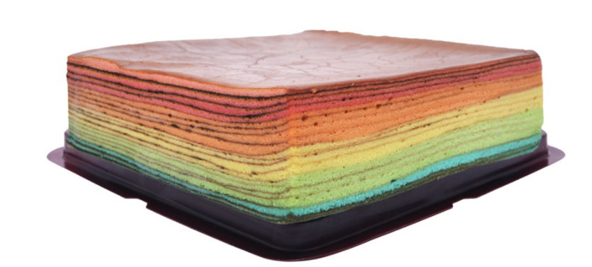 PHOTO: Shopee. Pastry Mart Kueh Lapis Rainbow, 1 kg