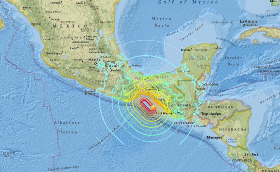 mexico earthquake epicenter