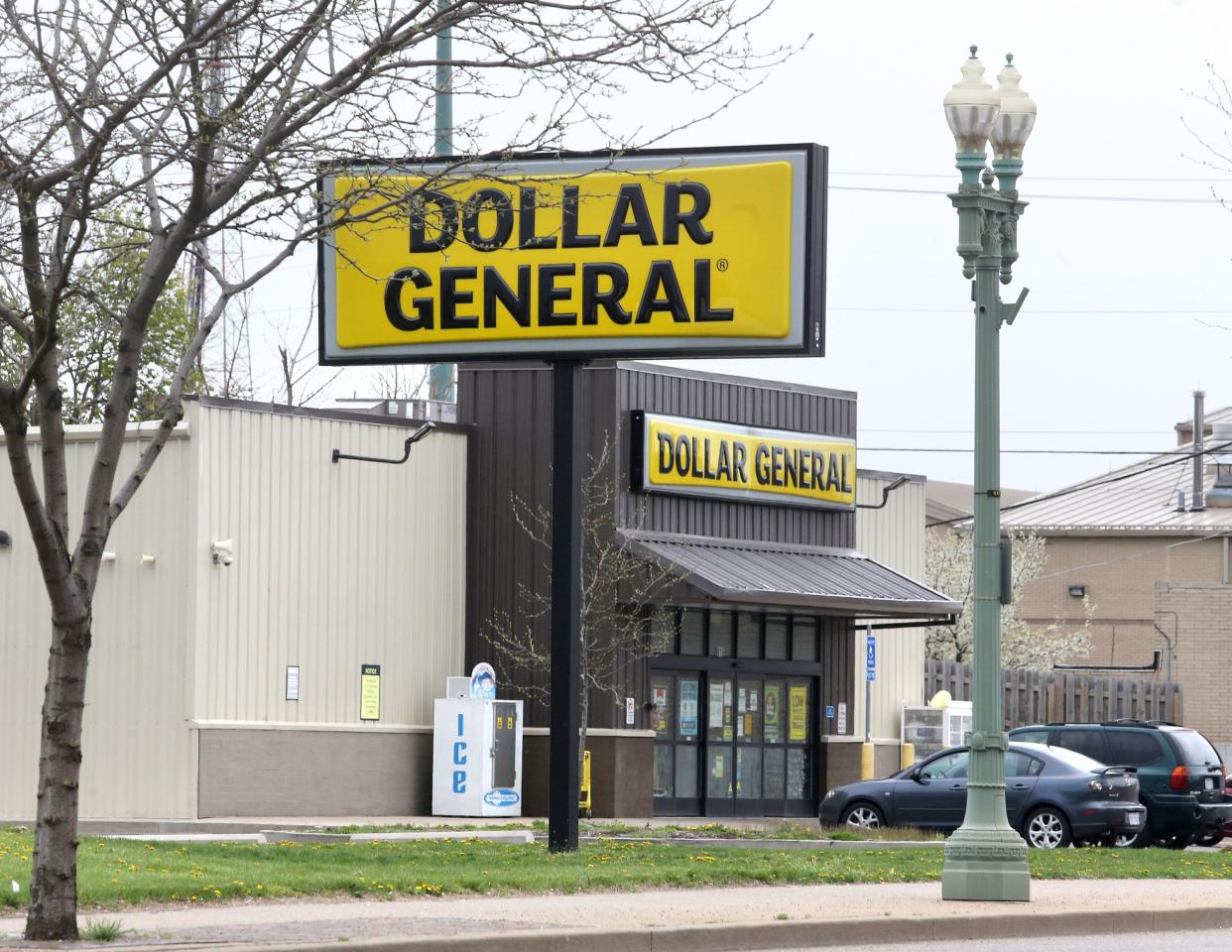 The Dollar General store is shown at 915 Tuscarawas Street W. on Thursday, April 15, 2021.