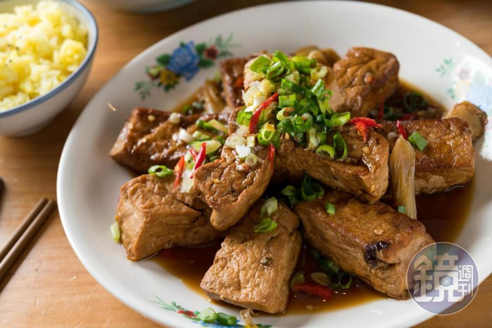 花椒燒豆腐的好滋味，讓人又多吃一碗飯。