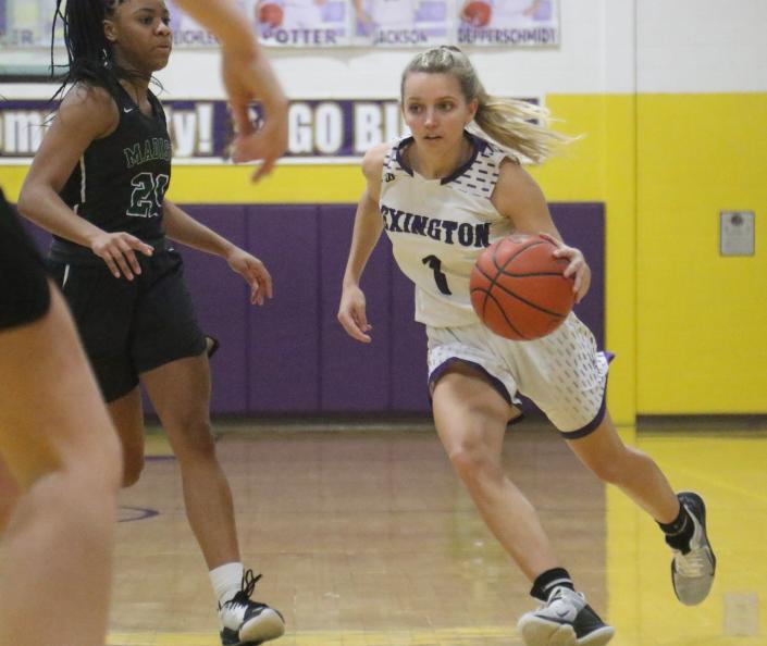 Lexington&#39;s Lexi Blasberg scored seven points and collected four rebounds and three steals in a 38-26 win over Madison on Thursday night.