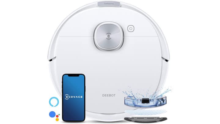 This 33%-off robot vacuum cleaner also has a mop function (yes, please).