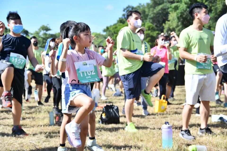 活動吸引近2000名親子同歡參與健康運動。（台中運動局提供）