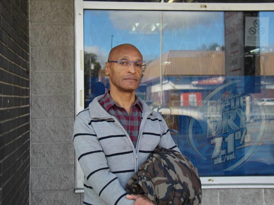 Errol Burke was wrongfully arrested while buying milk at a Montreal convenience store in 2017. The officers involved have been found guilty of racial profiling. (Rowan Kennedy/CBC - image credit)