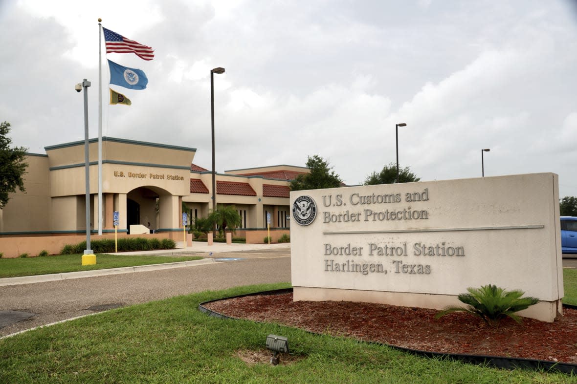 The Border Patrol station stands July 11, 2014, in Harlingen, Texas. (David Pike/Valley Morning Star via AP, File)