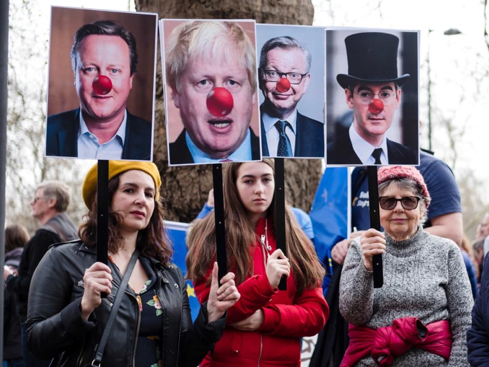 Brexit protesters reveal what they would say to Theresa May