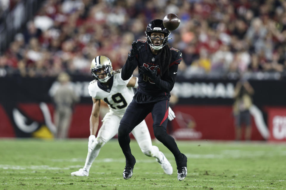 Cardinals WR DeAndre Hopkins wasted no time reestablishing himself as a fantasy standout.