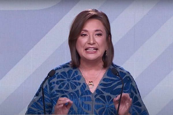 xochitl galvez tercer debate