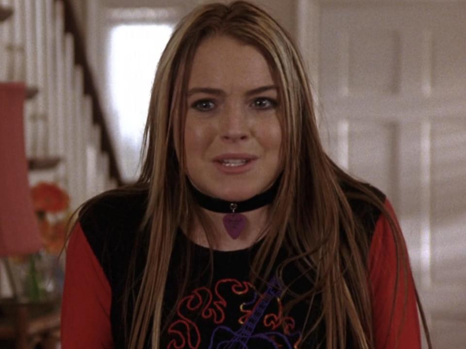 lindsay lohan as anna arguing with her mom in freaky friday