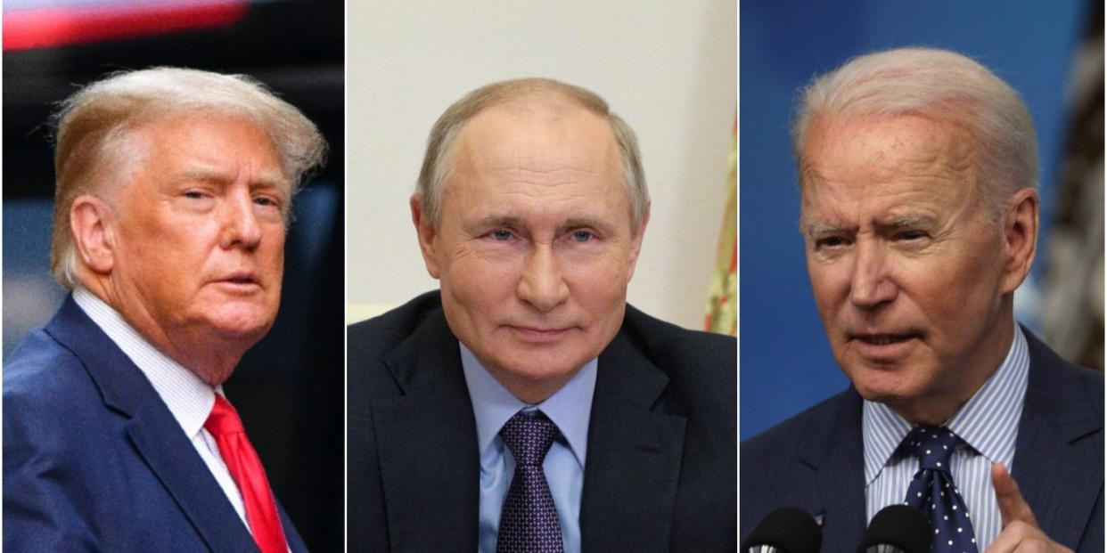 Trump, Putin, Biden