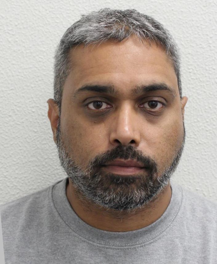 Krunal Patel will be sentenced with the rest of the gang at a later date. (Met Police)