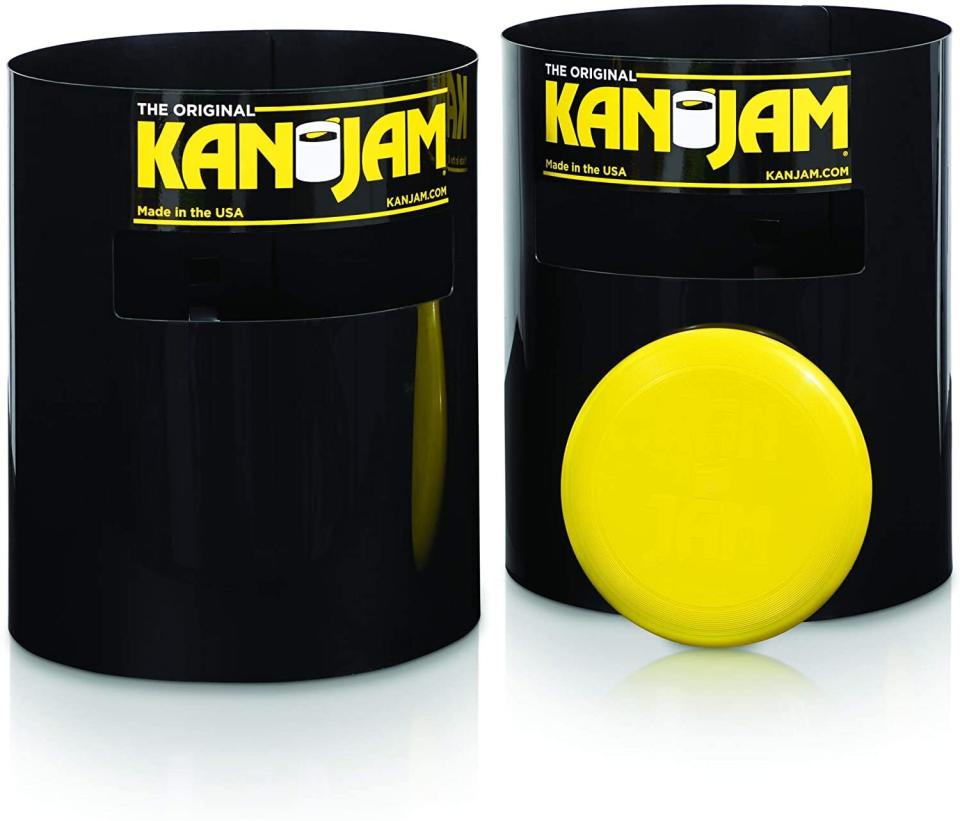 Find this <a href="https://amzn.to/38xixMS" target="_blank" rel="noopener noreferrer">Kan Jam Portable Disc Slam Outdoor Game</a> that you can easily bring from your yard to the park for $40 on <a href="https://amzn.to/38xixMS" target="_blank" rel="noopener noreferrer">Amazon</a>.