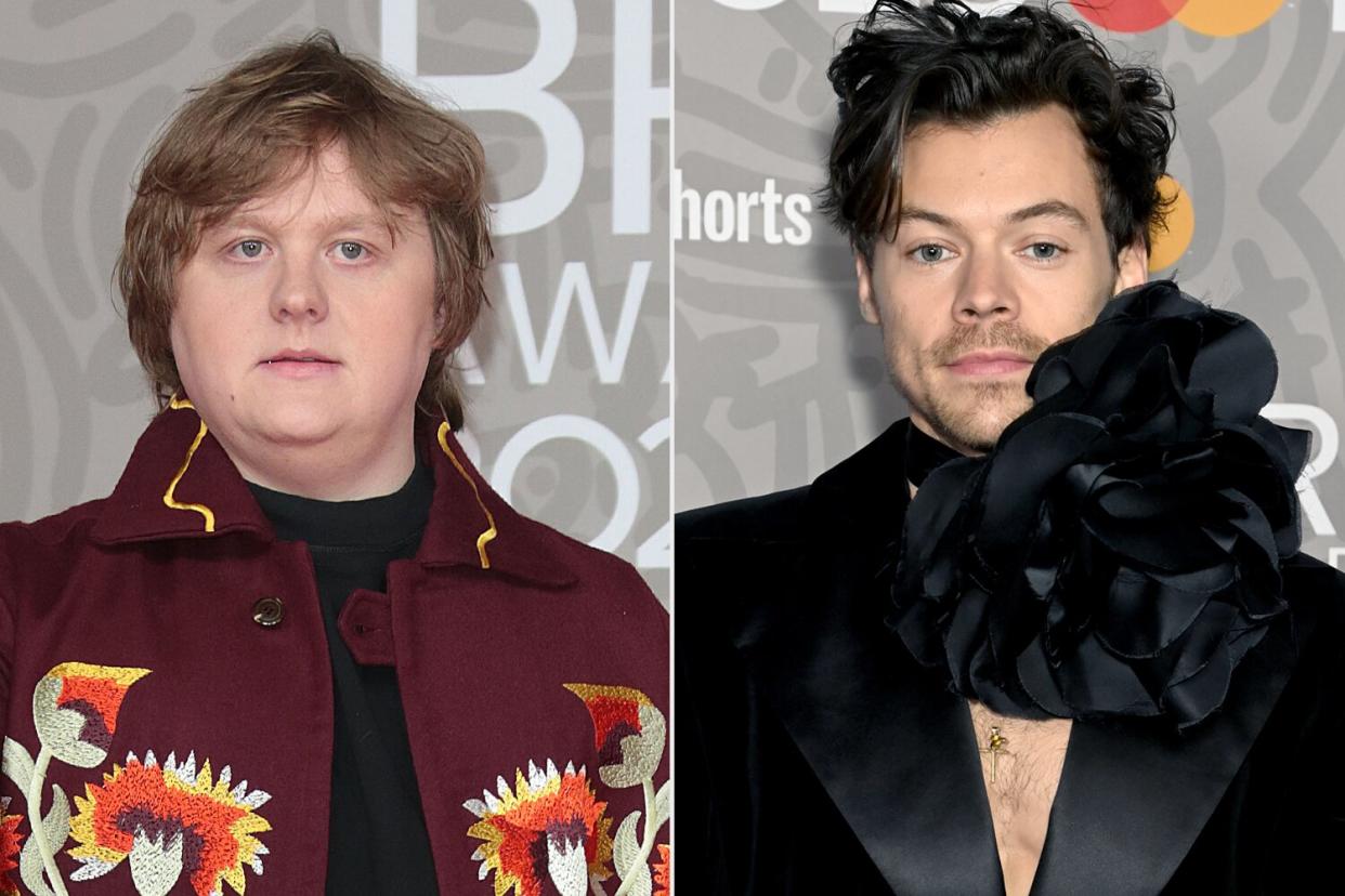 Lewis Capaldi 43rd BRIT Awards, Arrivals; Harry Styles attends The BRIT Awards 2023
