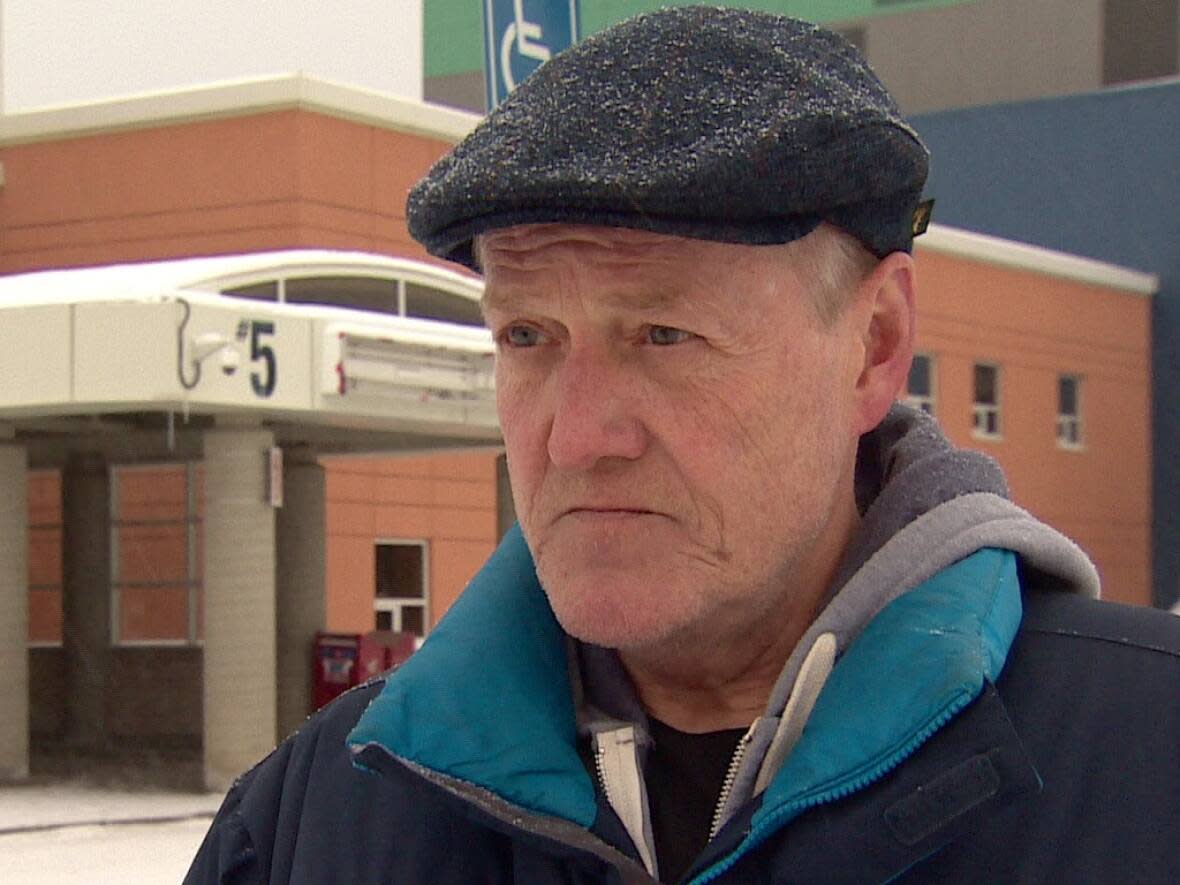 Yukon Employees Union president Steve Geick says delayed bonus payments to nurses potentially overrides workers' and human rights. (Philippe Morin/CBC - image credit)