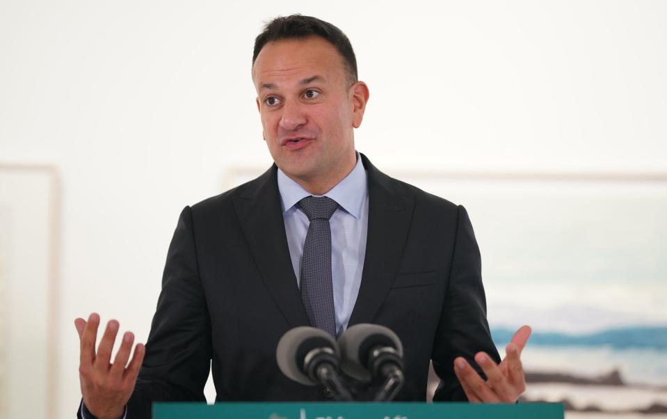 Tanaiste Leo Varadkar Twitter Musk - Niall Carson/PA Wire