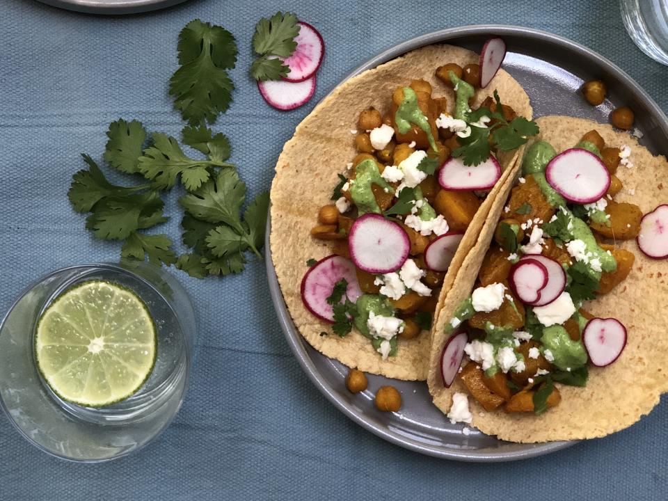 Butternut Squash Tacos