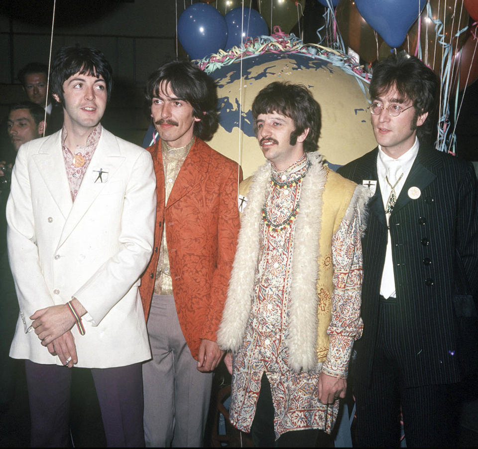 The Beatles in 1967 (PA via AP)