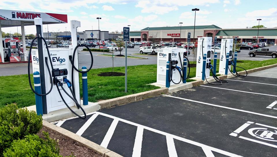 EVgo, which bills itself as the nation’s largest public fast charging network for electric vehicles, has opened a new station in the Valley Park Commons shopping center off Wesel Boulevard.