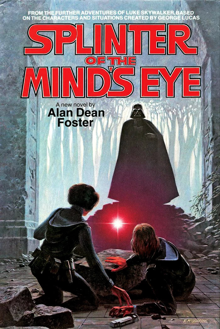 The cover of Alan Dean Foster's 1978 Star Wars novel, Splinter of the Mind's Eye. (Photo: Del Rey Books)