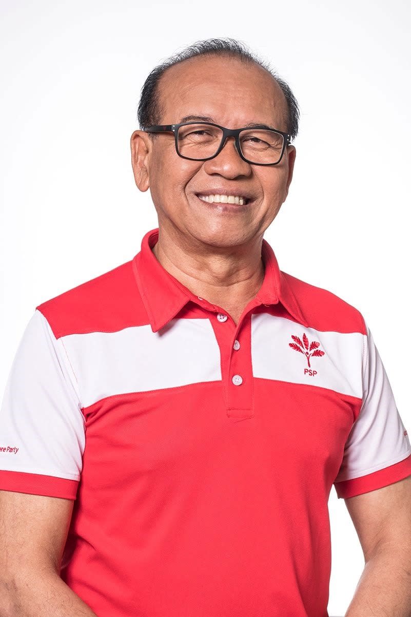 A’bas Kasmani, 67 (PHOTO: Progress Singapore Party)