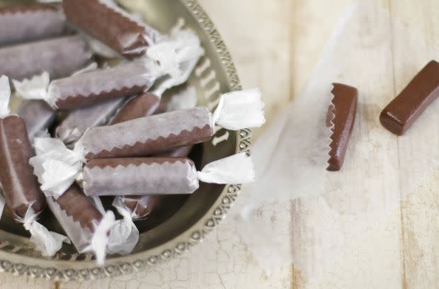 Homemade Tootsie Rolls