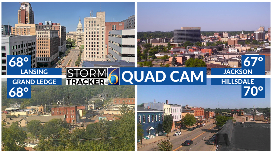 <em>(WLNS) QuadCam conditions as of 9:40 am</em>