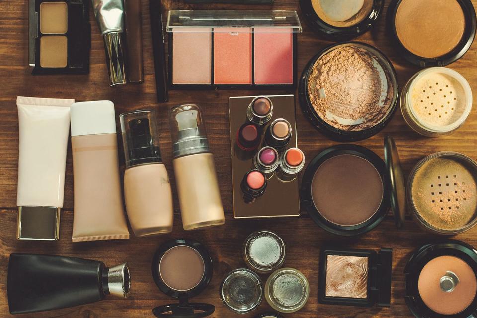 Dispose of old beauty products.