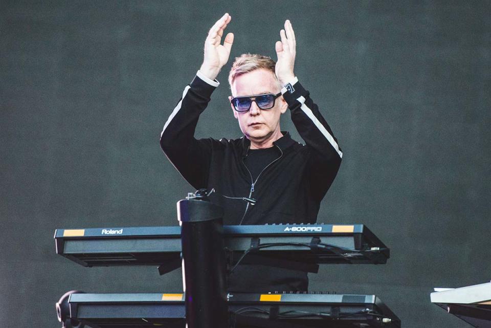 In a May 26 statement via Twitter, Depeche Mode revealed that bandmate Andy "Fletch" Fletcher had died at age 60. "We are shocked and filled with overwhelming sadness with the untimely passing of our dear friend, family member and bandmate Andy "Fletch" Fletcher," the post read. "Fletch had a true heart of gold and was always there when you needed support, a lively conversation, a good laugh, or a cold pint. Our hearts are with his family, and we ask that you keep him in your thoughts and respect his privacy during this difficult time."