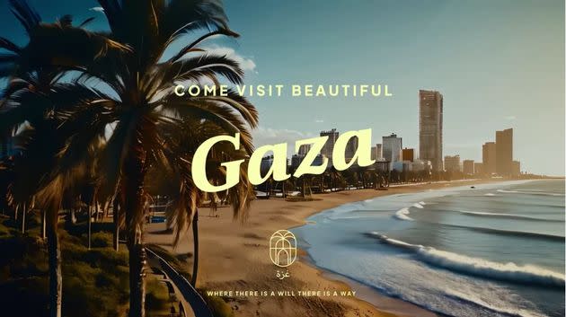 A pro-Israel ad claiming Gaza would be a vacation destination if not for Hamas has been streaming on Hulu.