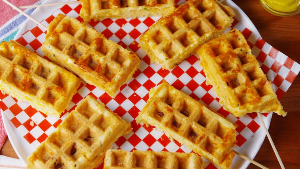 <p>That neglected kitchen gadget is the key to all kinds of wonderful. Plus, try our <span>50 best waffle recipes</span> and check out <a rel="nofollow noopener" href="http://www.delish.com/kitchen-tools/g4445/best-waffle-iron/" target="_blank" data-ylk="slk:our fave waffle irons;elm:context_link;itc:0;sec:content-canvas" class="link ">our fave waffle irons</a>!</p>