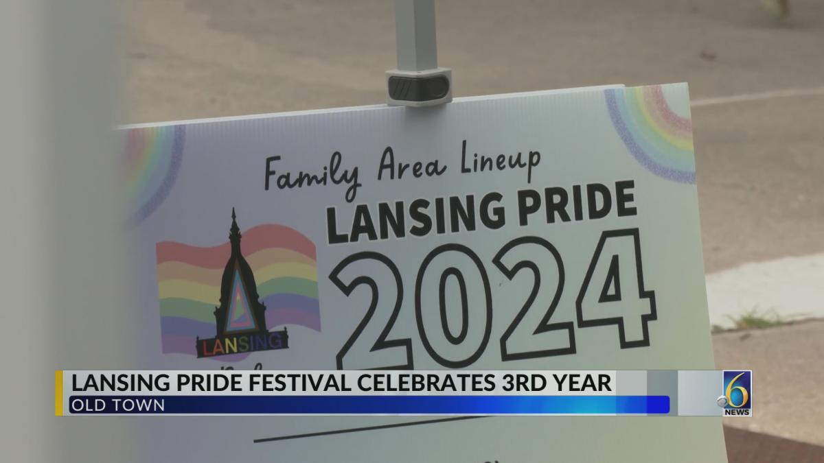 Lansing Pride fills the old town on Saturday