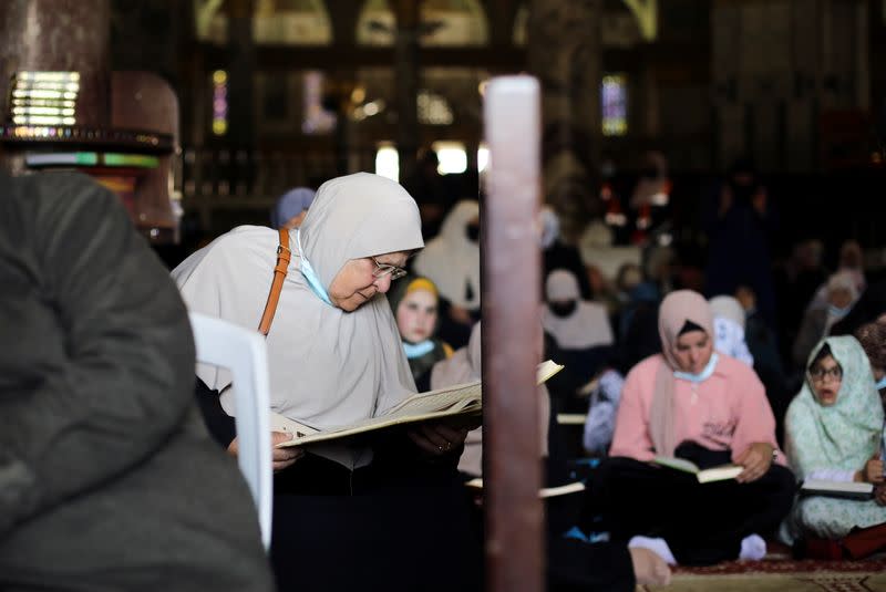 First Friday of the holy month of Ramadan in Jerusalem