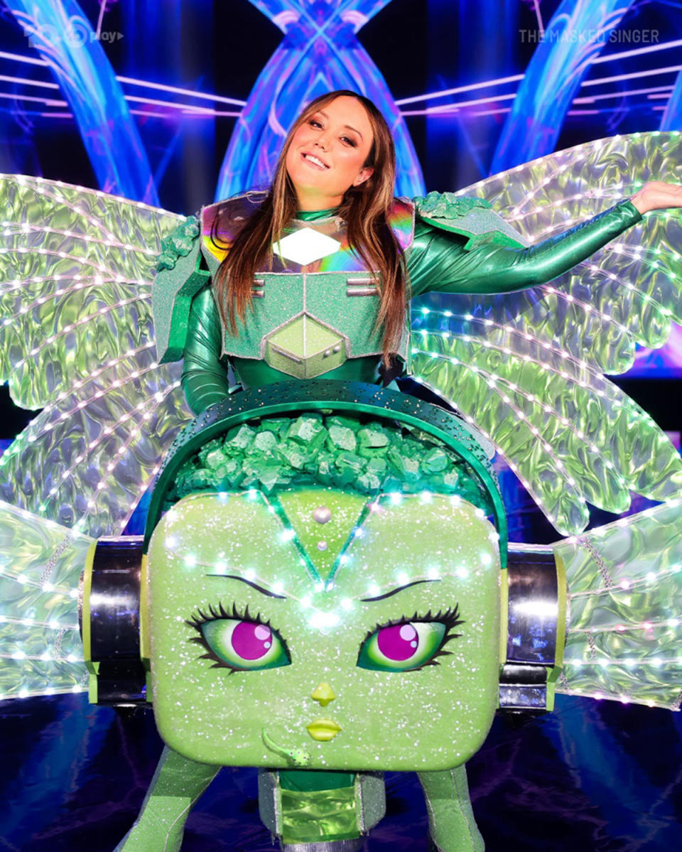 Charlotte Crosby as Space Fairy on The Masked Singer