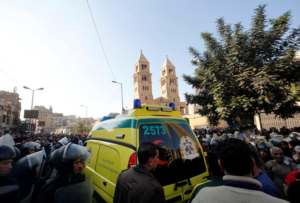 Bomb blast kills dozens at Cairo Coptic church