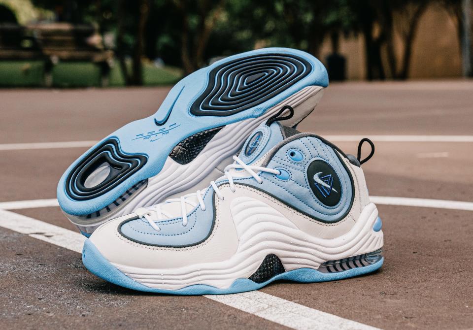 The lateral side of the Social Status x Nike Air Penny 2 collab. - Credit: Courtesy of Social Status