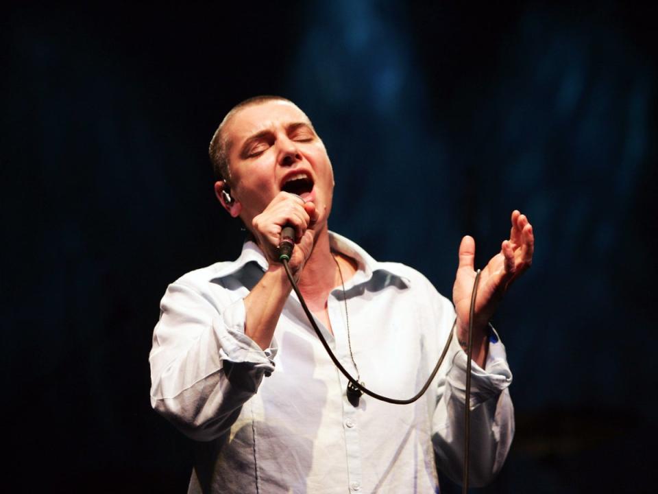 Sinead O’Connor performing in 2008 (Getty Images)