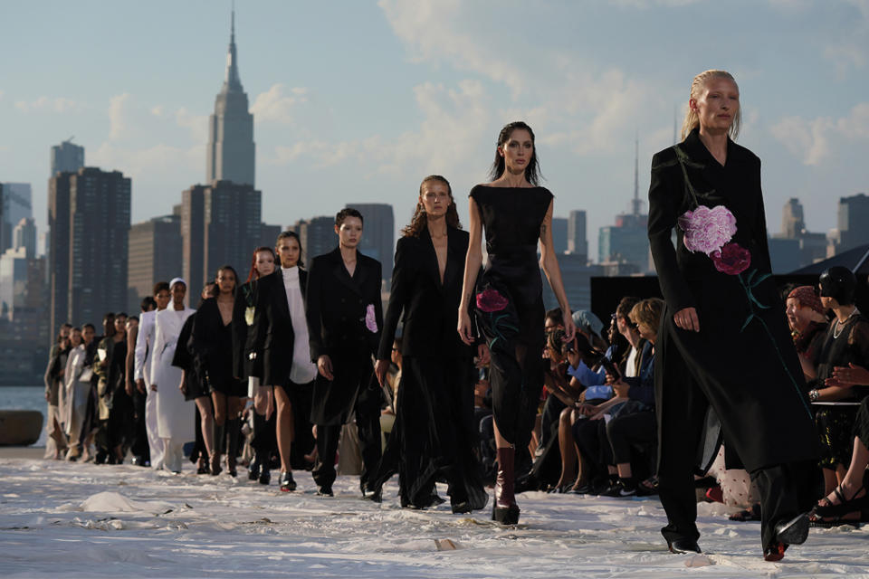 Designer Peter Do made his debut last week at the reborn New York Fashion Week. - Credit: George Chinsee