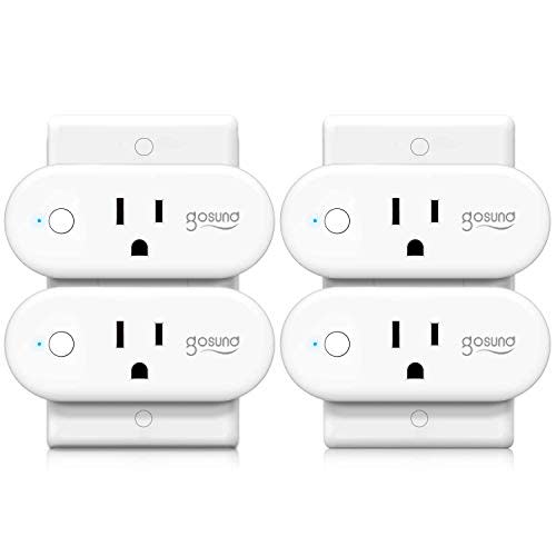 Smart Plug Gosund Wifi Outlet 15Amp Socket Works with Alexa Google Home Plugs, Voice and App Co…
