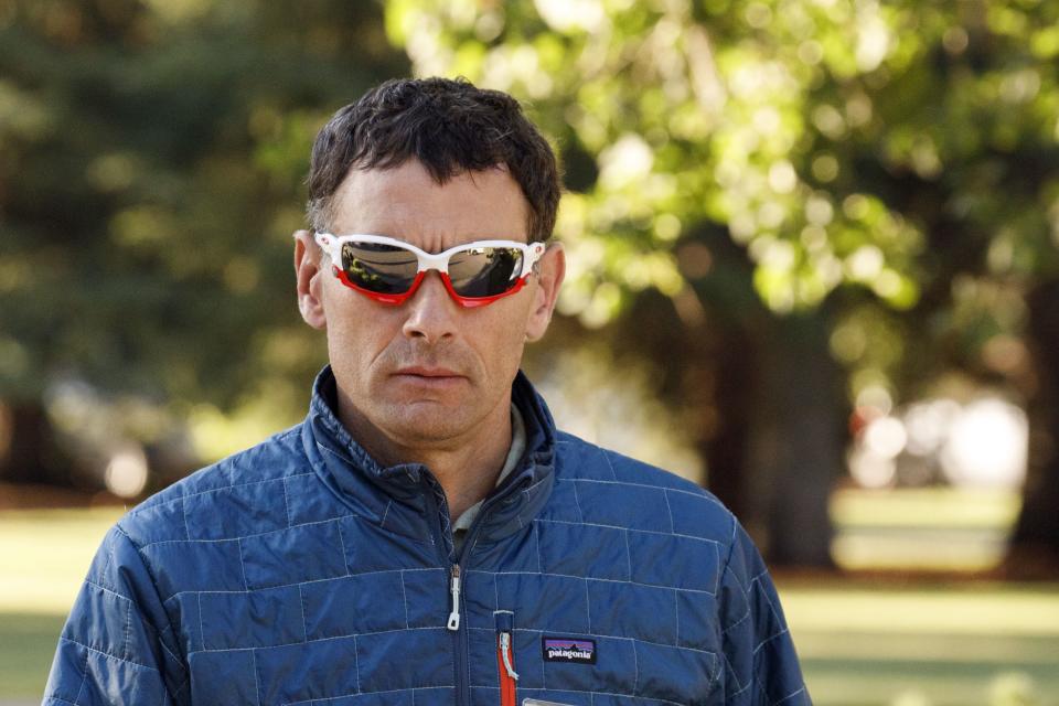 <h1 class="title">The Allen & Co. Media And Technology Conference</h1><cite class="credit">Richard Feldman, founder of Durance Cycleworks Inc., wearing red and white sunglasses. Patrick T. Fallon/Bloomberg via Getty Images</cite>